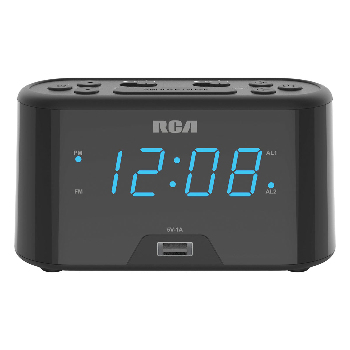 RCA Digital Radio Alarm Clock - 2