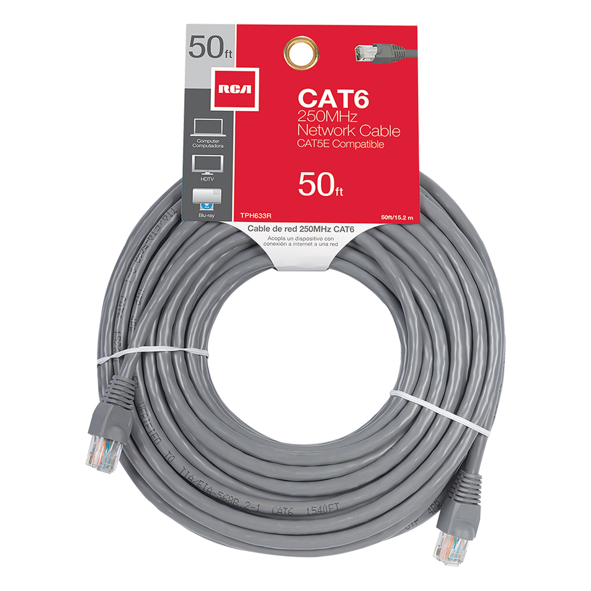 RCA 50-Ft. Cable, Black - 3