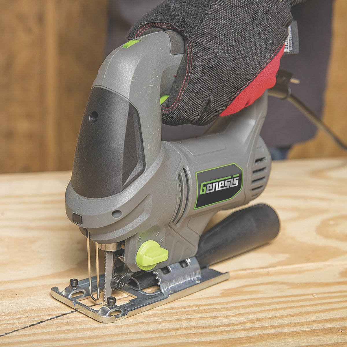 Genesis 5-Amp Variable-Speed Orbital Jigsaw with Blades - 2