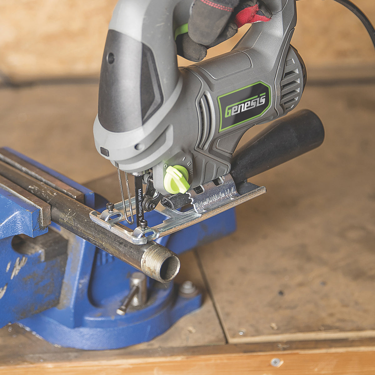 Genesis 5-Amp Variable-Speed Orbital Jigsaw with Blades - 3