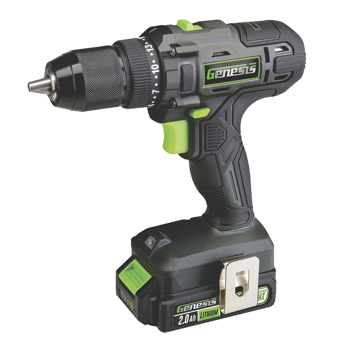 Genesis 20-Volt Cordless Li-Ion 2-Speed Drill Driver/Impact Driver Combo - 3