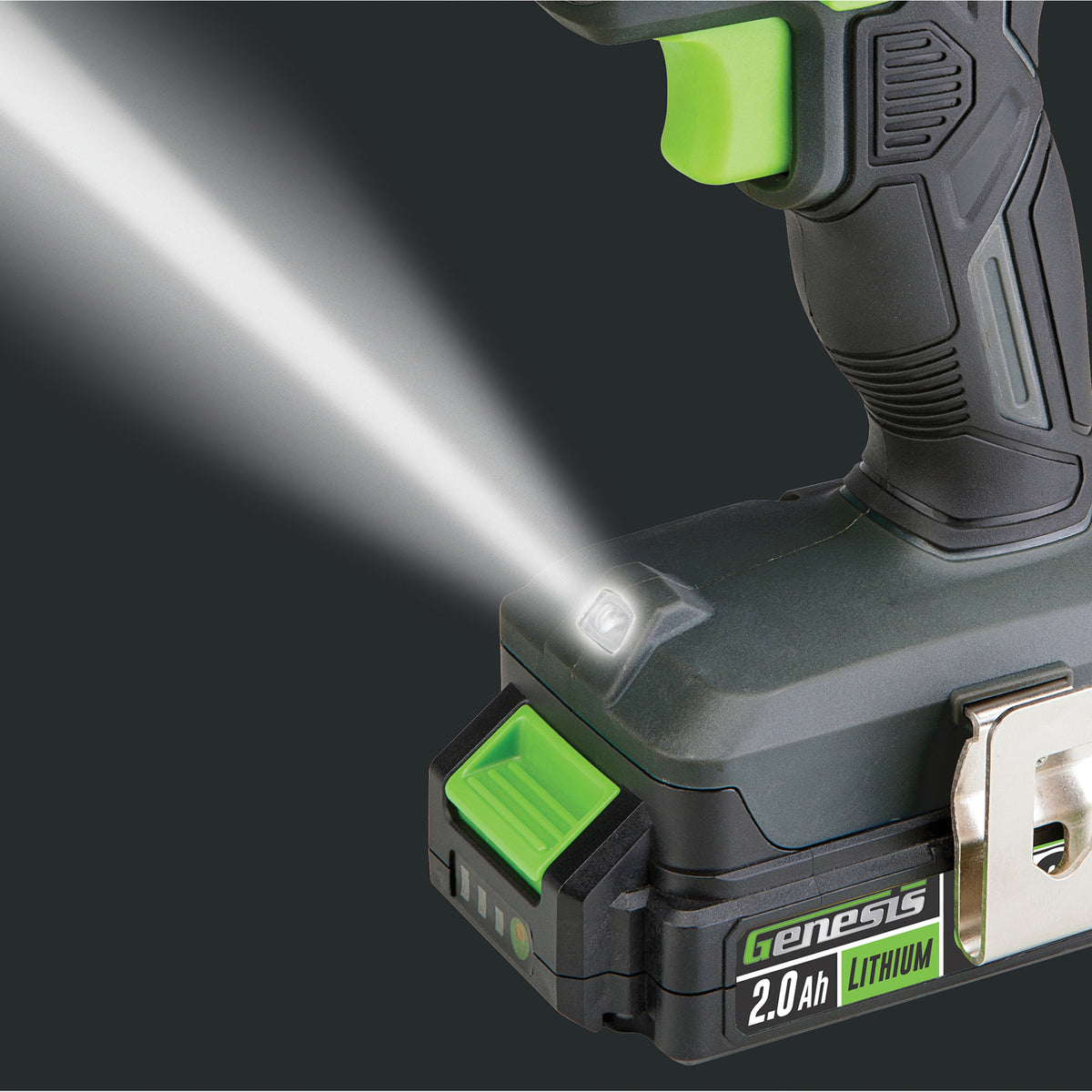 Genesis 20-Volt Cordless Li-Ion 2-Speed 1/2-In. Drill Driver