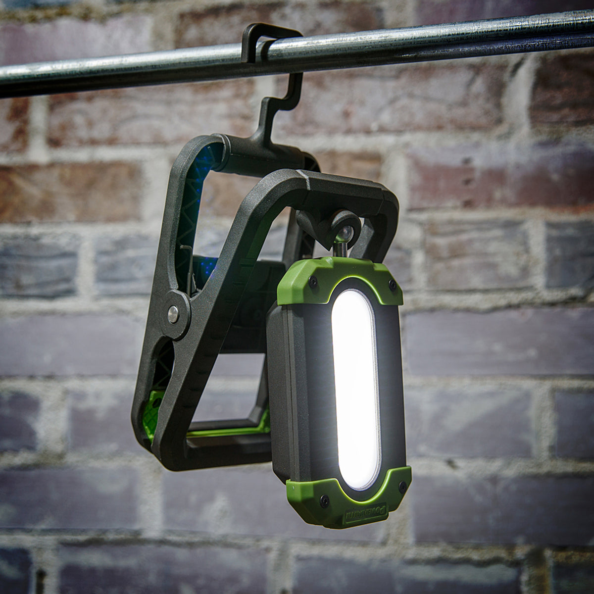 PowerSmith 1,000-Lumen Rechargeable LED Clamp Light - 8