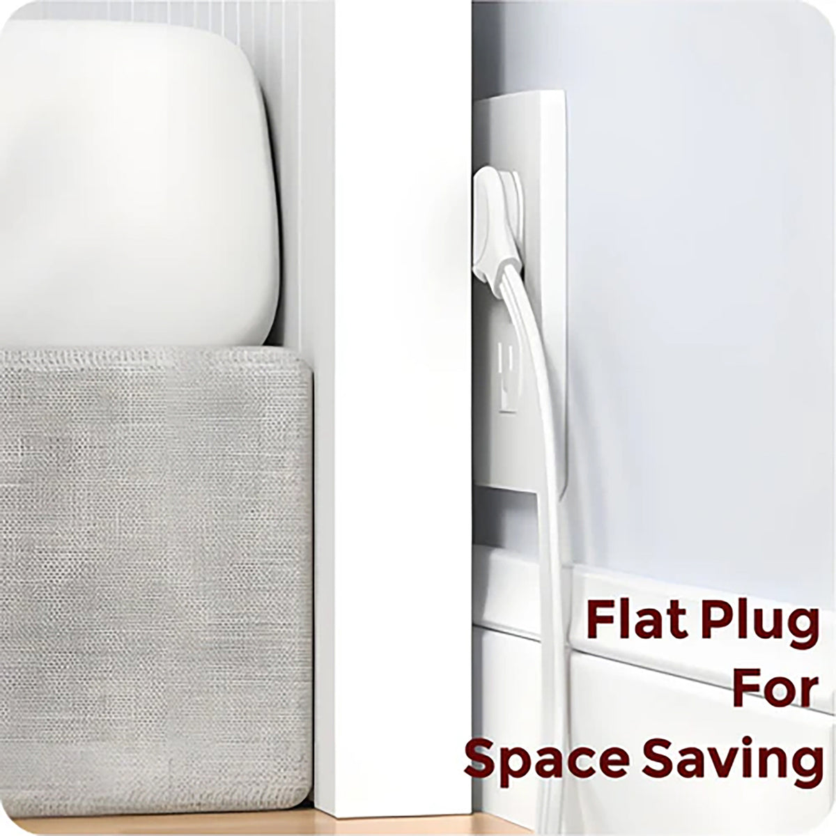 eco4life 4-AC Outlet and 3-USB Port 900-Joules Smart Wi-Fi Surge Protector - 2