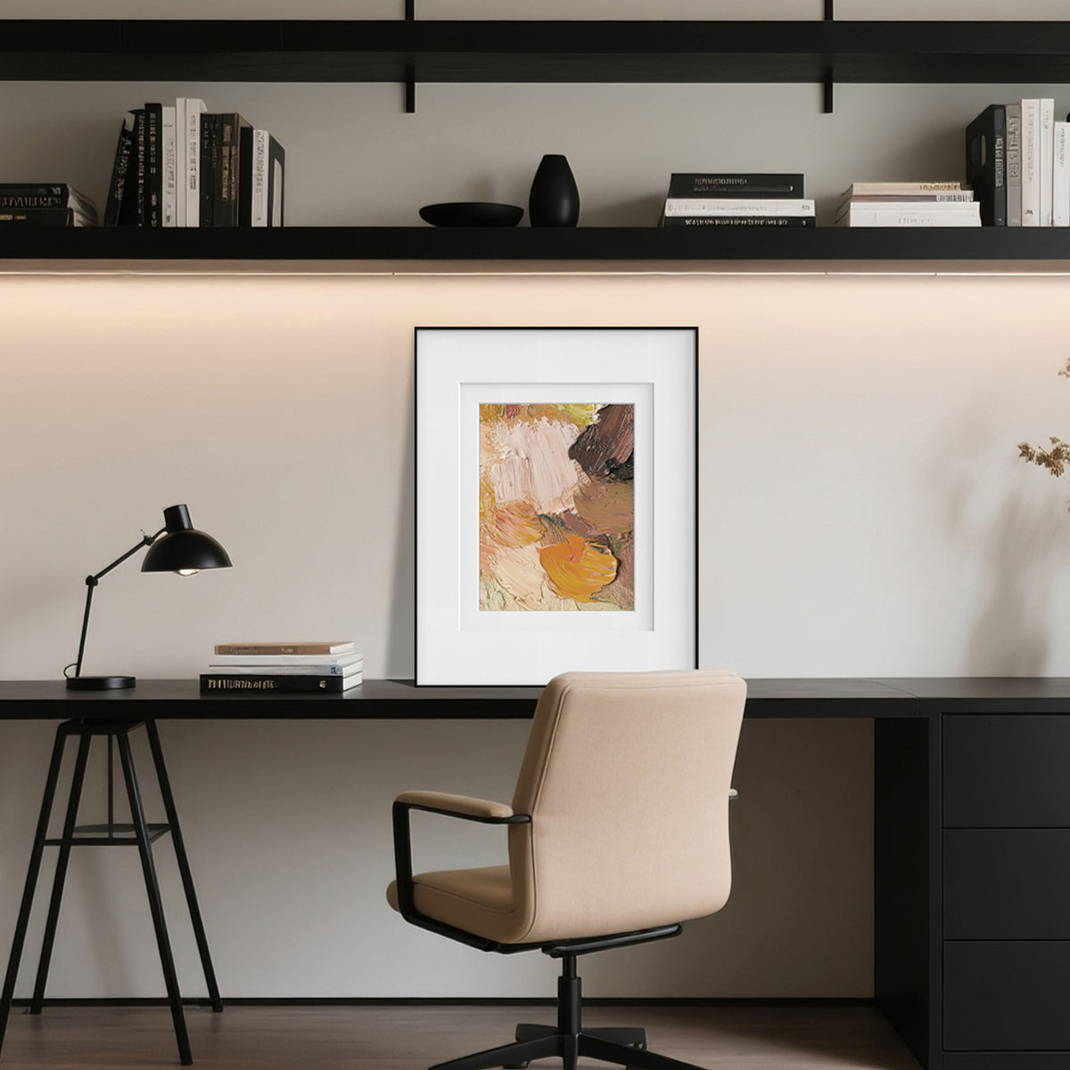 Huessen 13.3-In. Wi-Fi Digital E-Ink/ePaper Art Photo Frame - 7