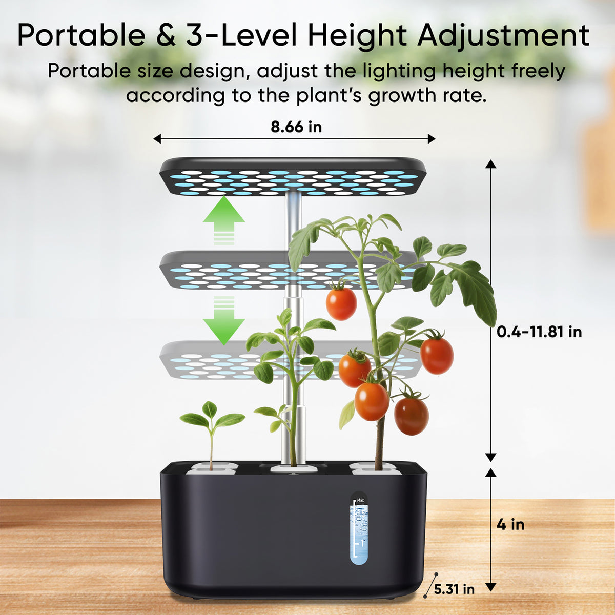 Sonicgrace Indoor Hydroponic Growing System - 4