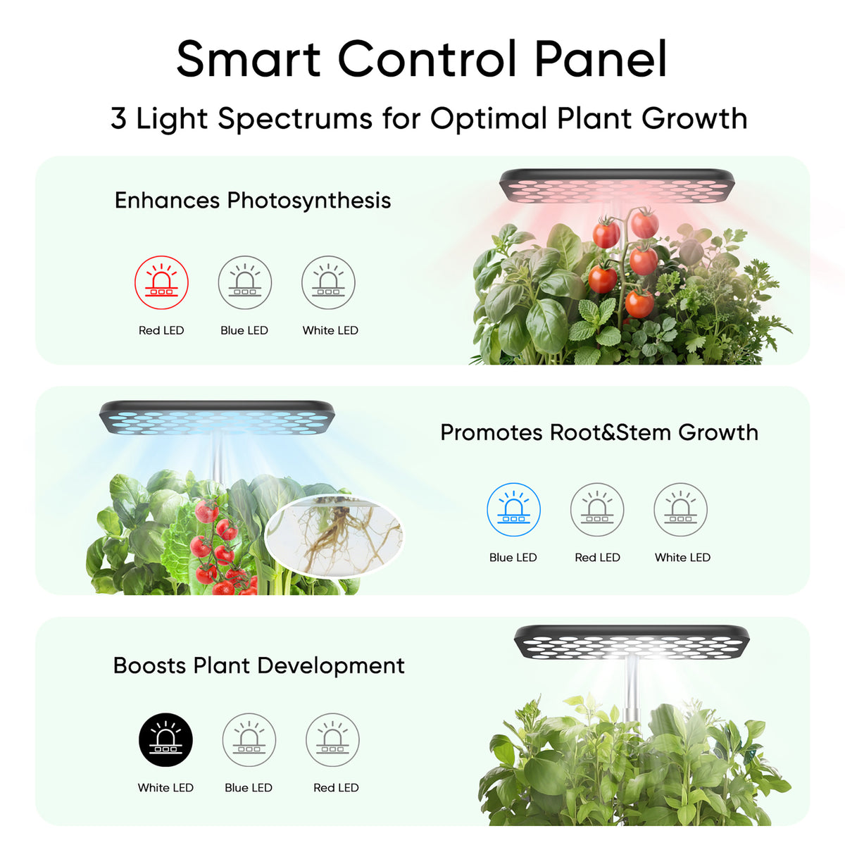 Sonicgrace Indoor Hydroponic Growing System - 6