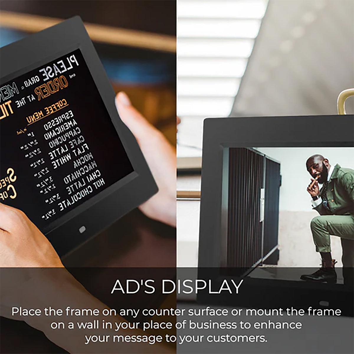 Sonicgrace 10.1-In. Non-Wi-Fi Digital Photo Frame