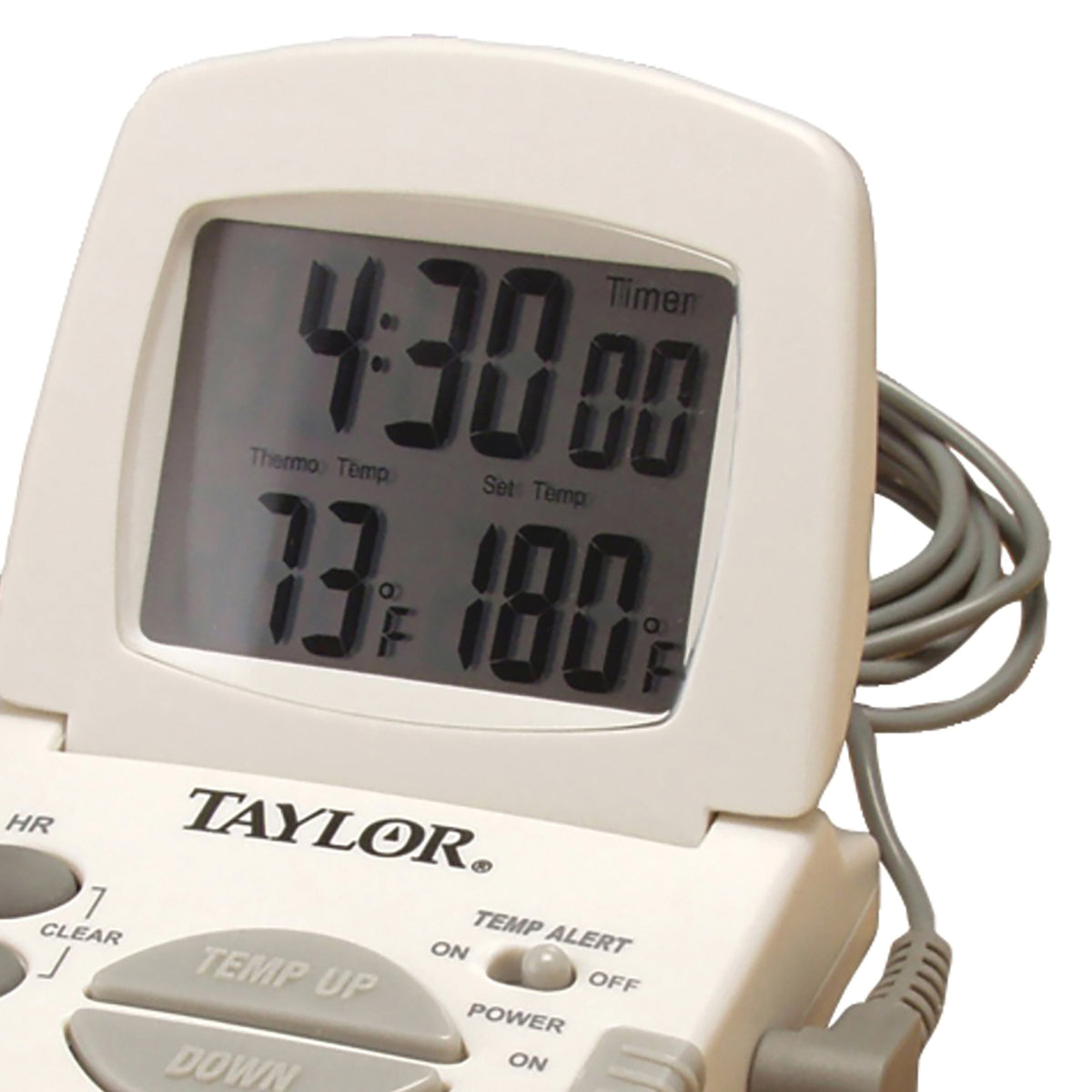 Taylor Precision Products Digital Cooking Thermometer and Timer - 3