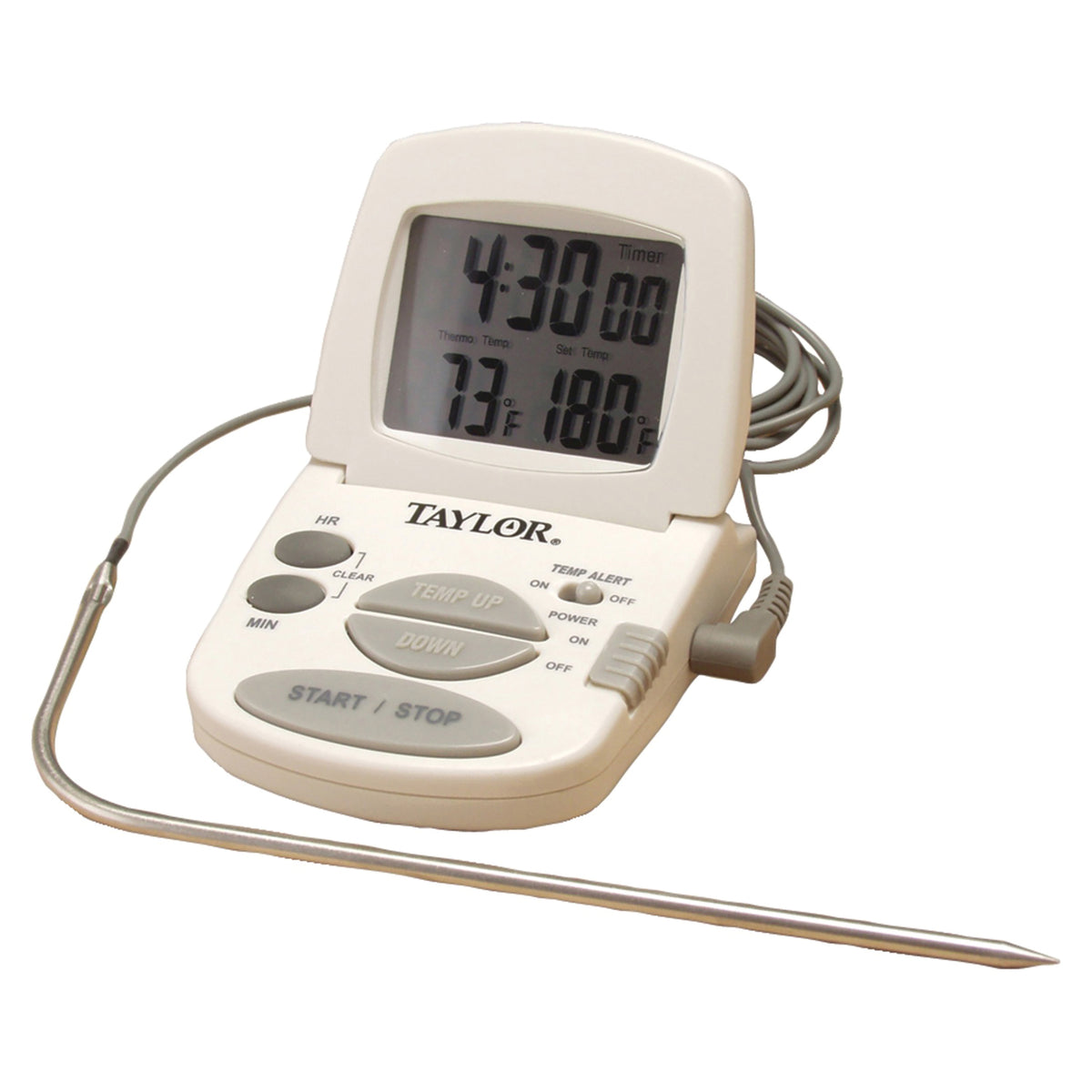 Taylor Precision Products Digital Cooking Thermometer and Timer - 2