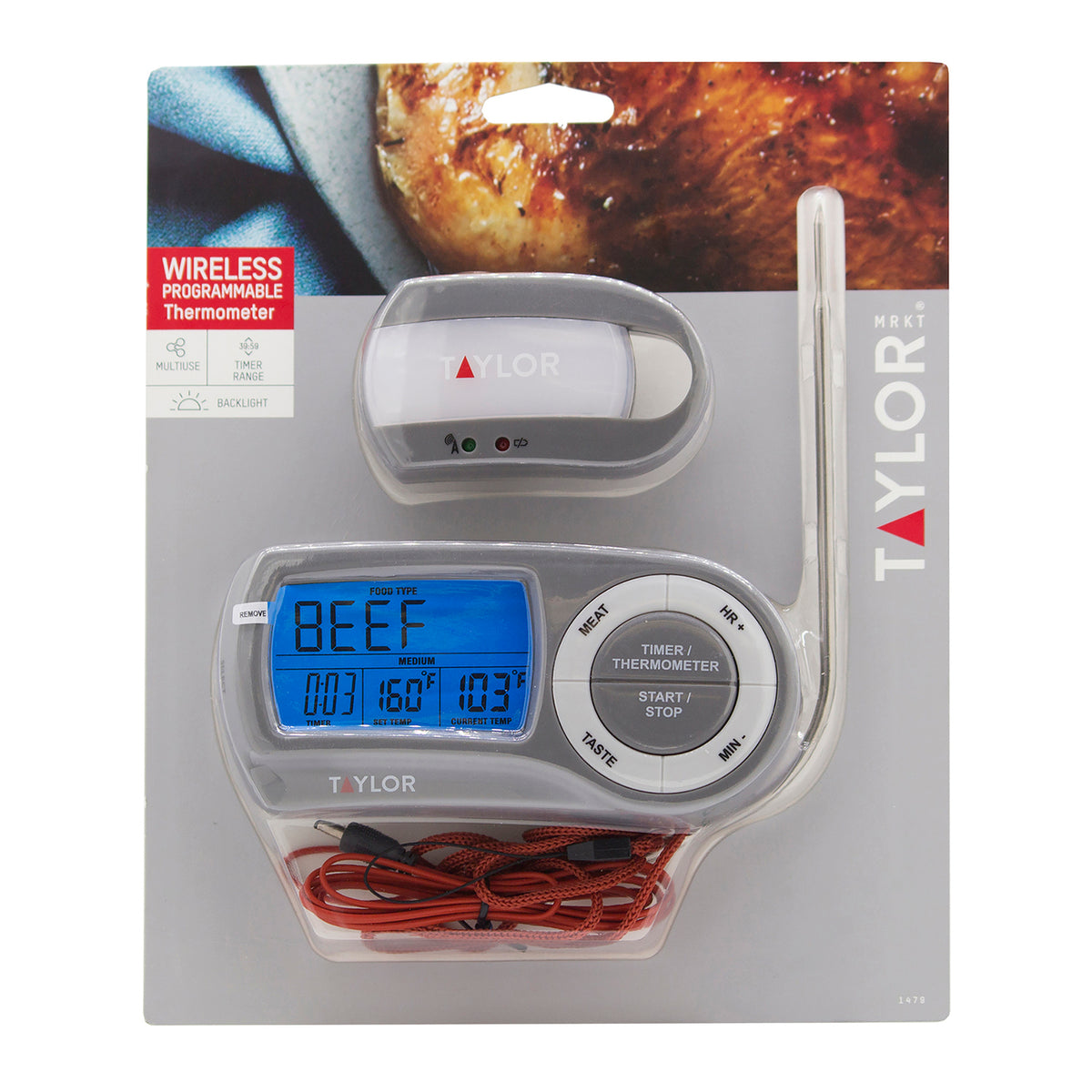 Taylor Precision Products Wireless Roasting and Baking Digital - 3
