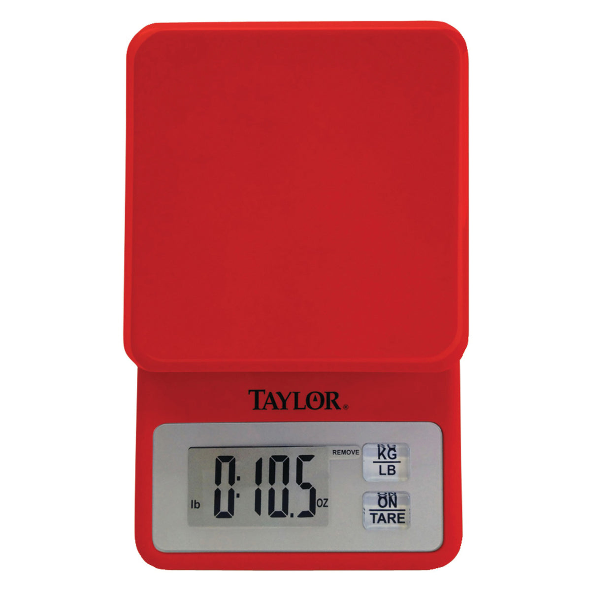 Taylor Precision Products 11 Lb.-Capacity Compact Kitchen Scale — Red - 2