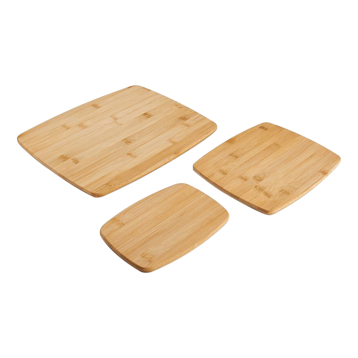 Farberware Classic Bamboo Cutting Board Set, 3 Pack - 11