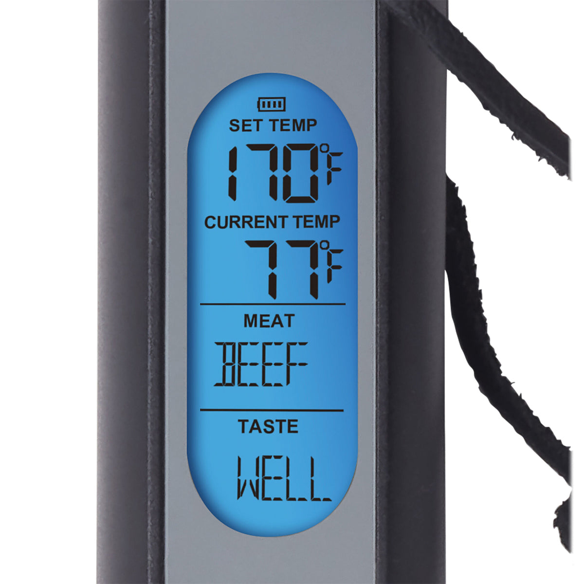 Taylor Precision Products Digital Preset Fork Thermometer for Backyard - 6
