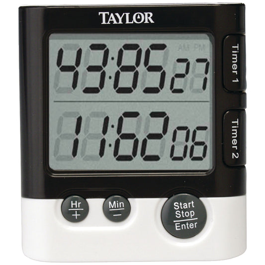 Taylor Precision Products Dual-Event Digital Timer/Clock