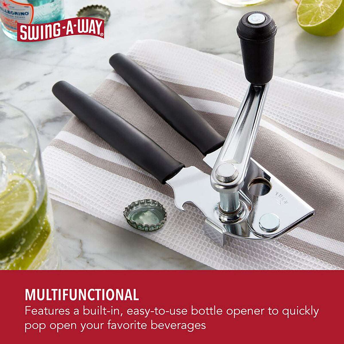 Swing-A-Way Crank Turn-Handle Can Opener - 2