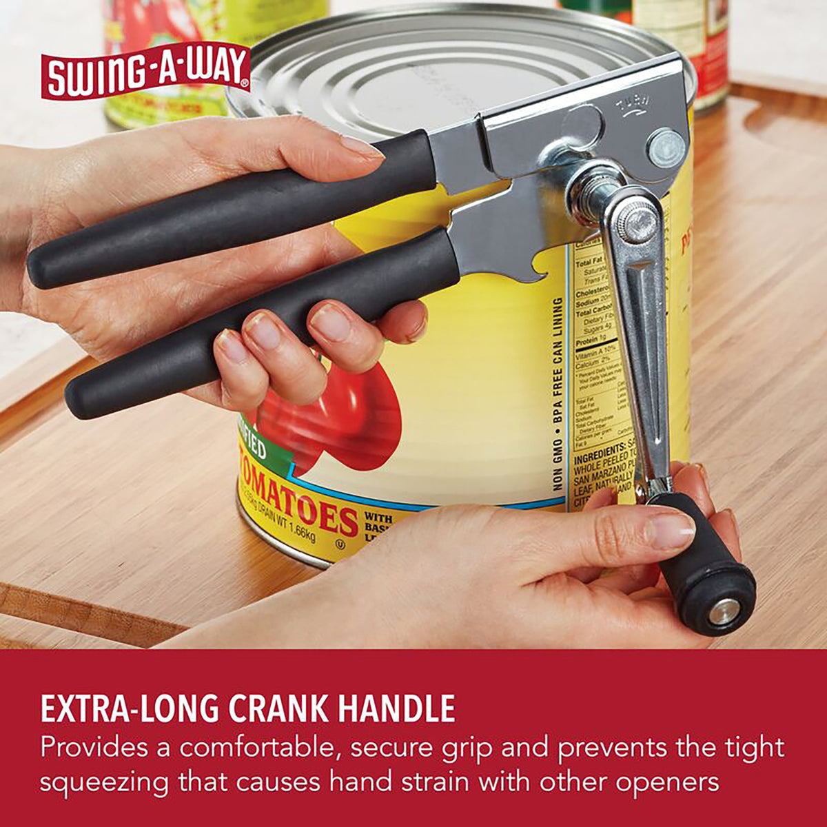 Swing-A-Way Crank Turn-Handle Can Opener - 4