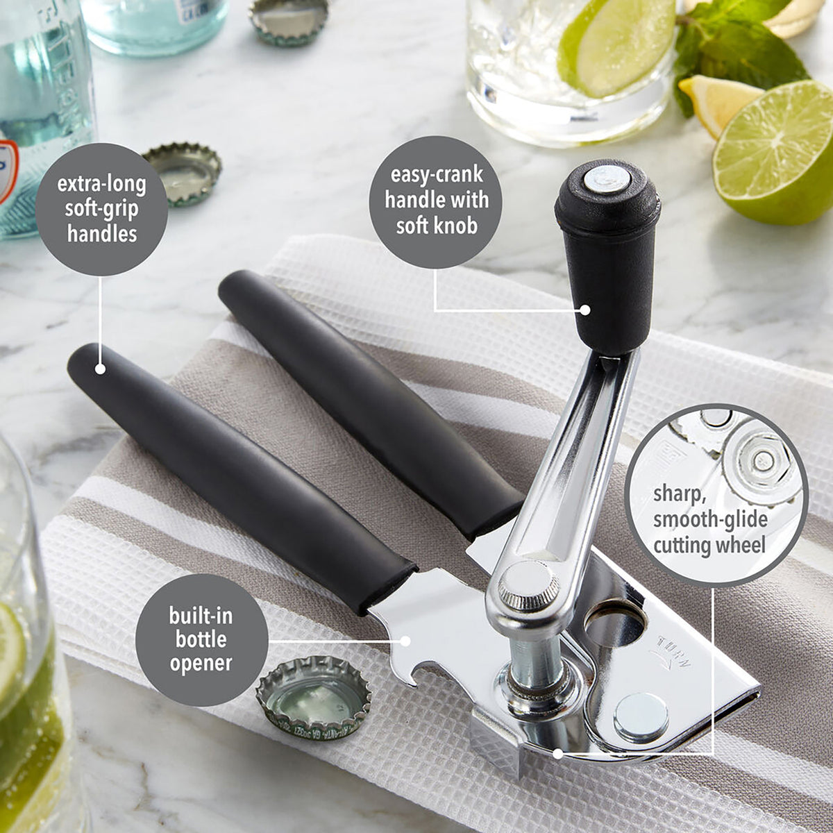 Swing-A-Way Crank Turn-Handle Can Opener - 5