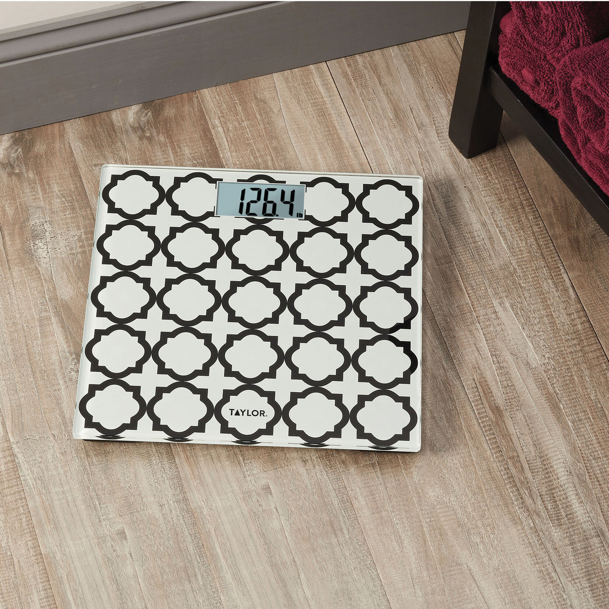 Taylor Precision Products Digital Glass Bathroom Scale - 3