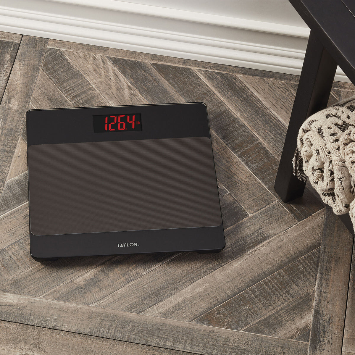 Taylor Precision Products Digital Glass Nonslip-Platform Bathroom Scale - 2