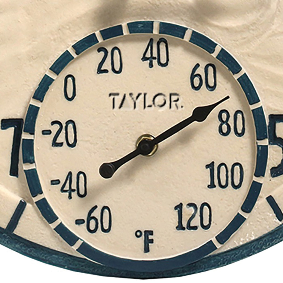 Taylor Precision Products 14-In. Poly-Resin Clock - 2