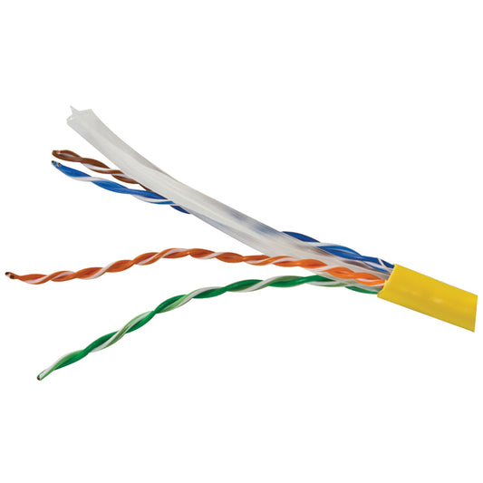 Vericom U/UTP Solid Riser Cmr Cable, 1,000 Ft. (Yellow)