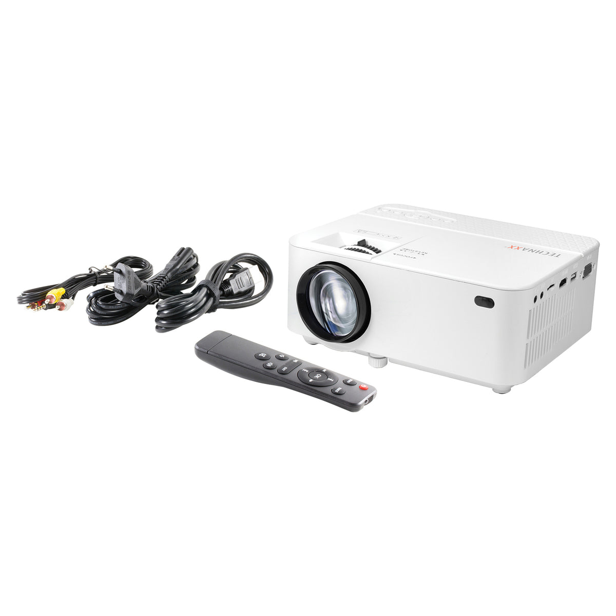 Technaxx Beamer 480p Mini-LED Projector, White, TX-113 - 5