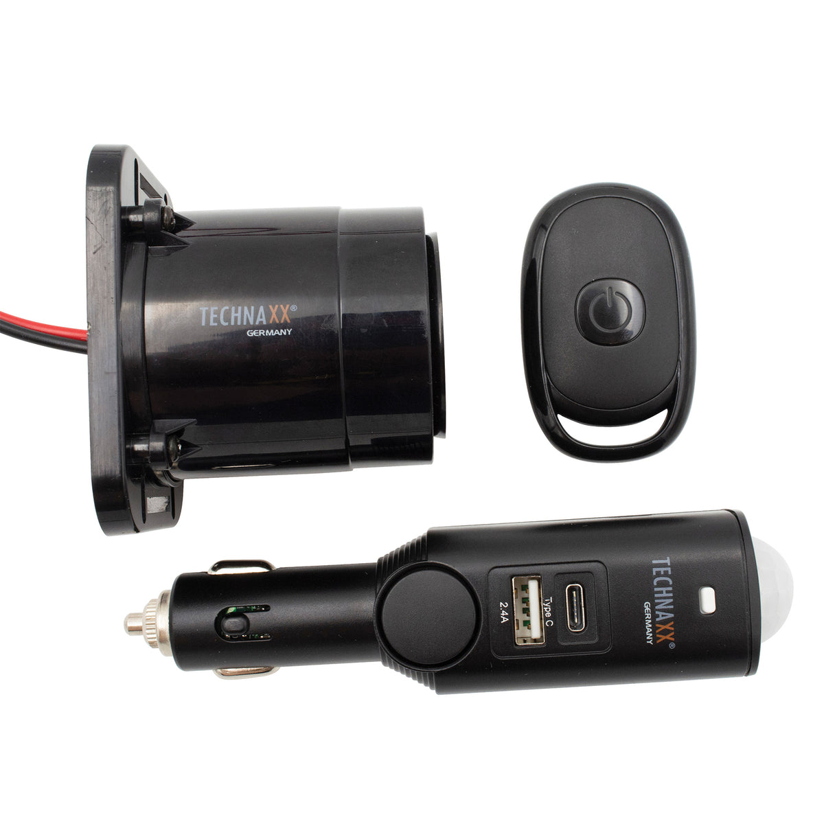 Technaxx Pro Rechargeable Universal Car Alarm - 7
