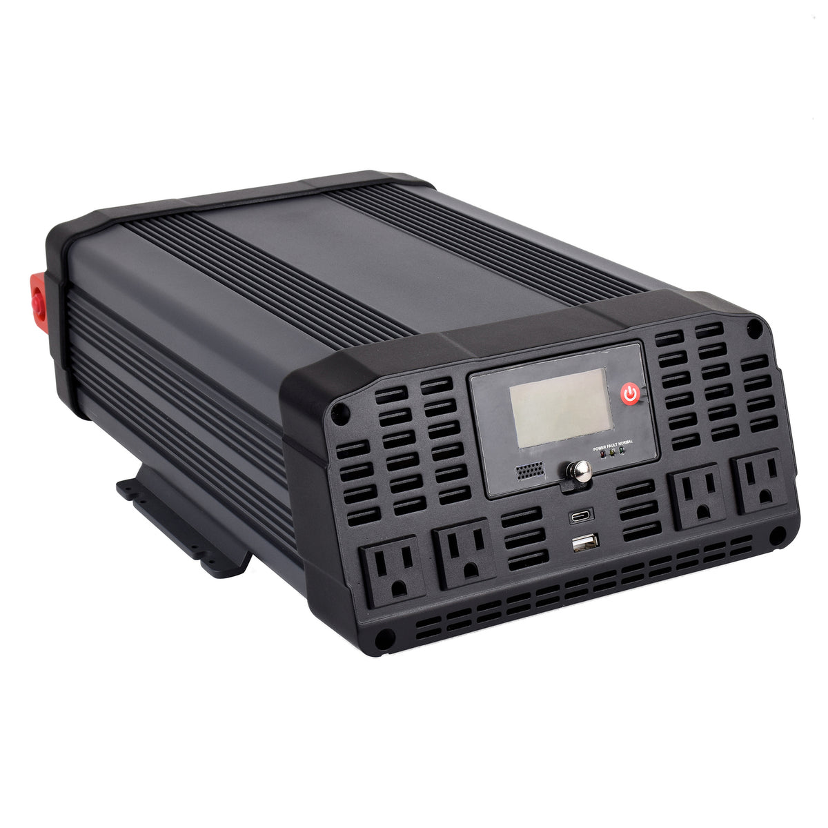 Technaxx 4-AC Outlet and 2-USB Port 2,000-Continuous-Watt TE22 Pure Sine - 5