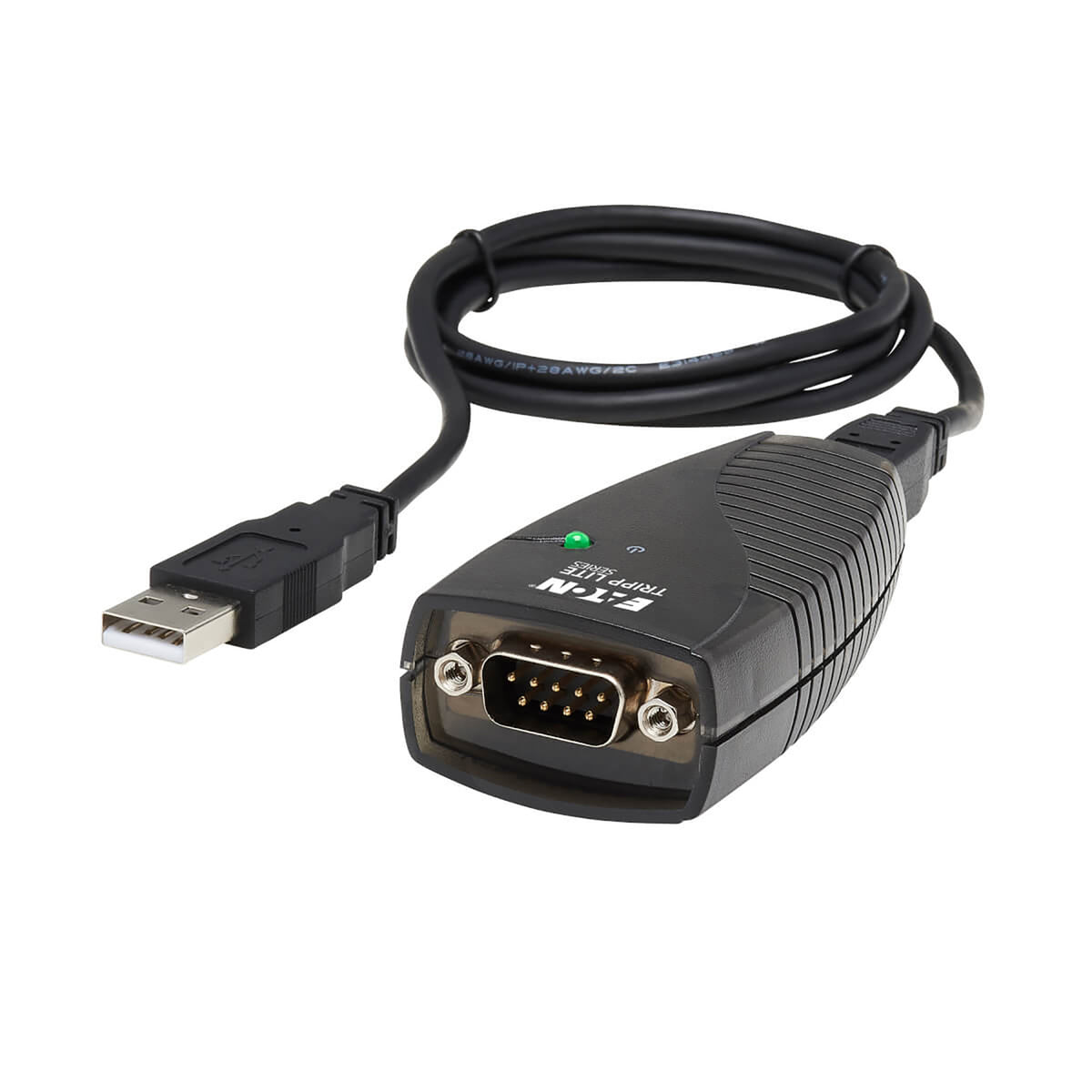 Tripp Lite by Eaton Keyspan Male to DB9 RS232 Male Serial Adapter - 3
