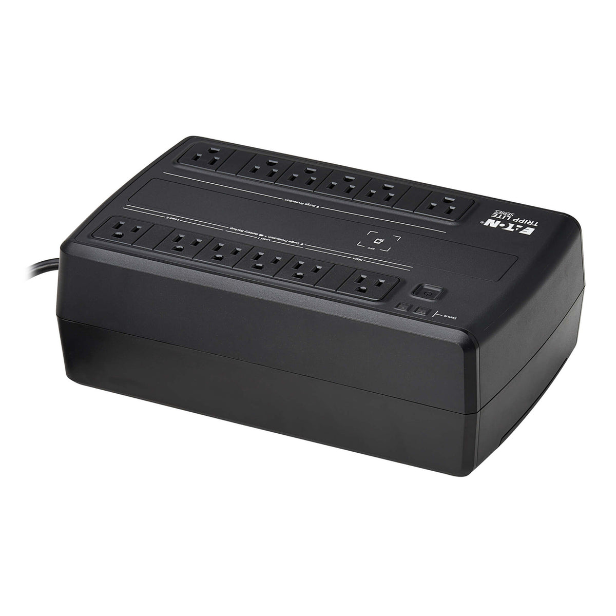 Tripp Lite by Eaton 12-AC Outlet and LAN/Coax 750-VA/450-Watt - 8