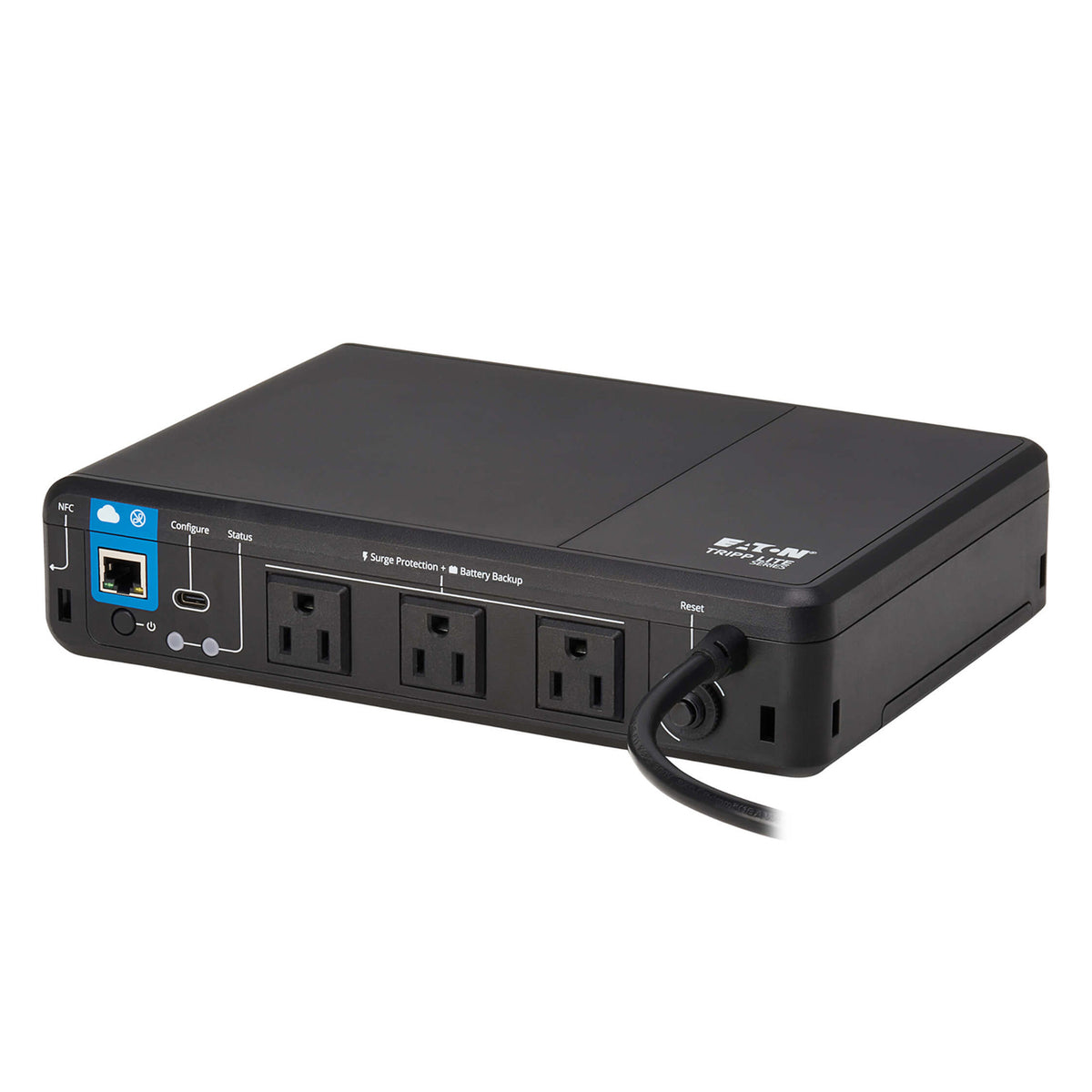 Tripp Lite by Eaton 3-AC Outlet 350-VA/210-Watt PC/Network/POS - 14