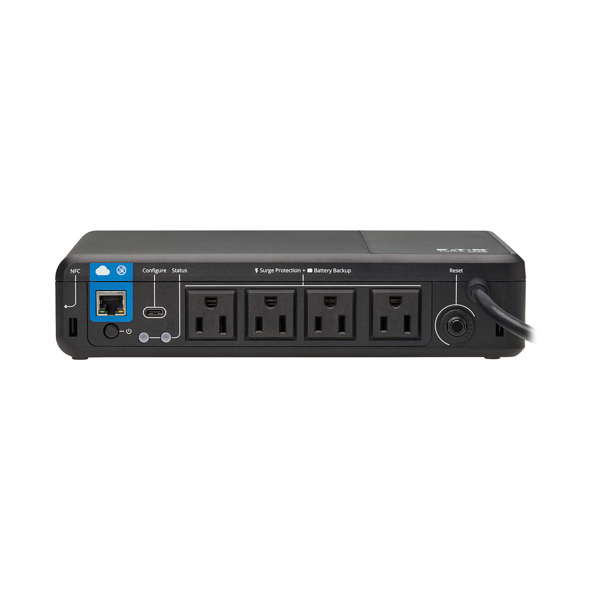 Tripp Lite by Eaton 4-AC Outlet 600-VA/300-Watt PC/Network/POS - 11