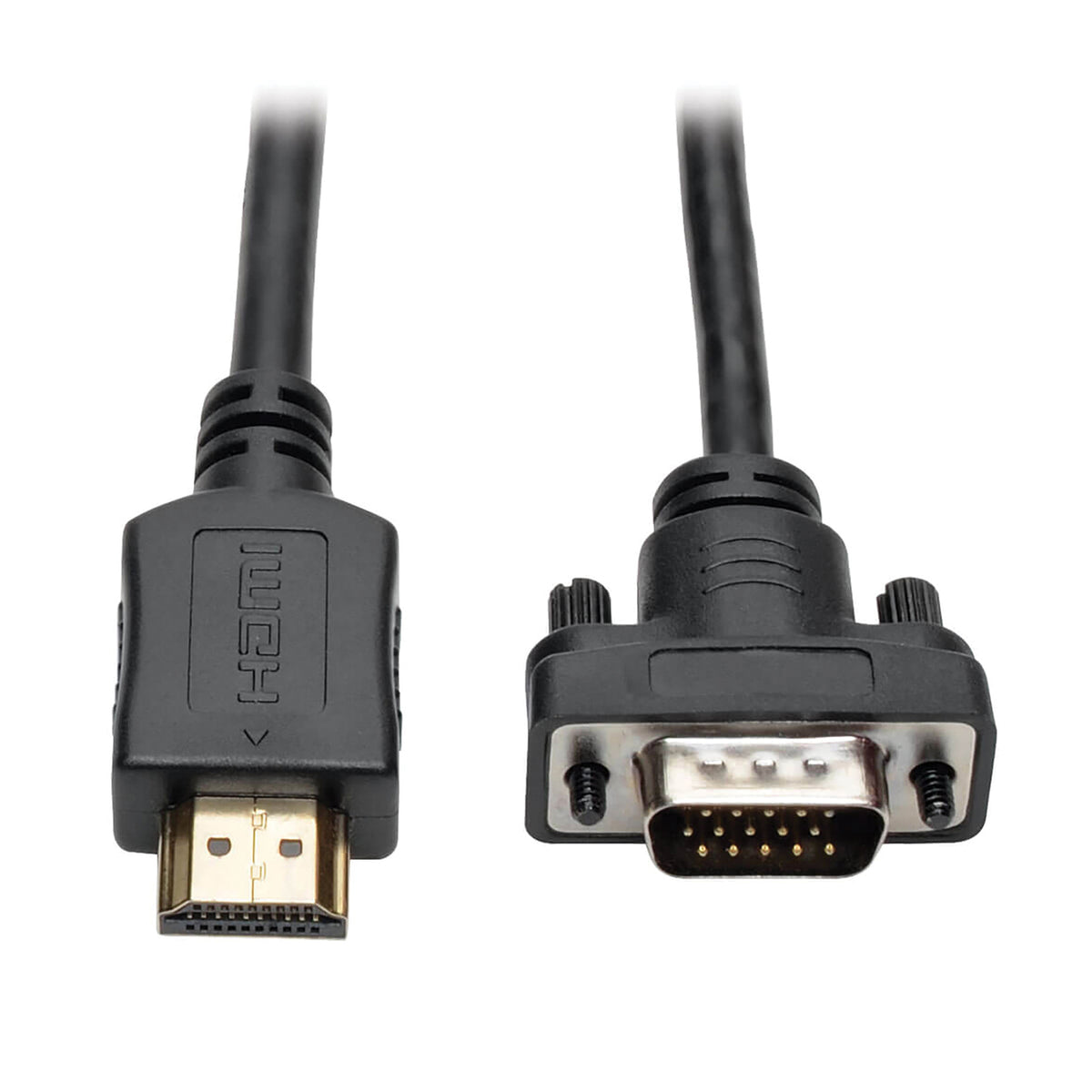 Tripp Lite by Eaton 1900 x 1200 at 60 Hz HDMI Male to VGA Male Low-Profile