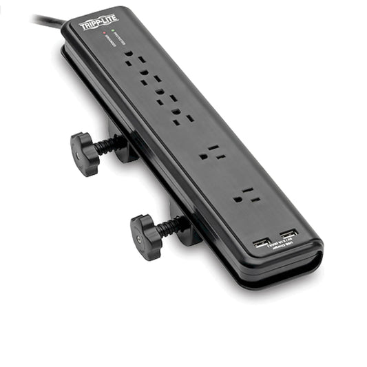 Tripp Lite by Eaton 6-AC Outlet and 2-USB Port 2,100-Joules Protect It!