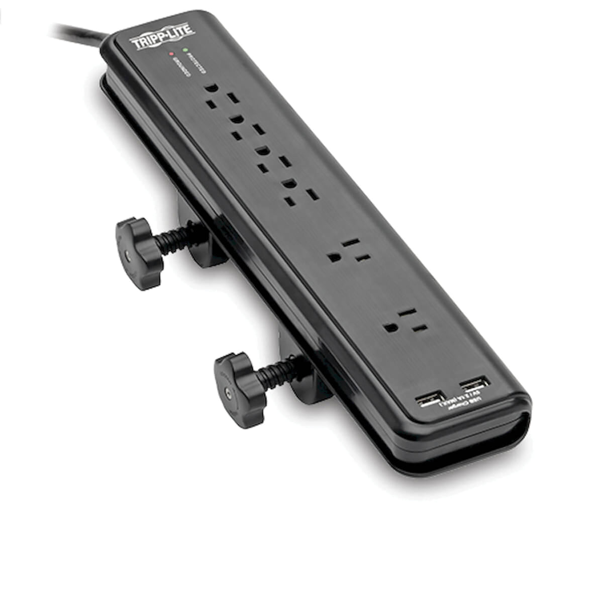 Tripp Lite by Eaton 6-AC Outlet and 2-USB Port 2,100-Joules Protect It! - 8