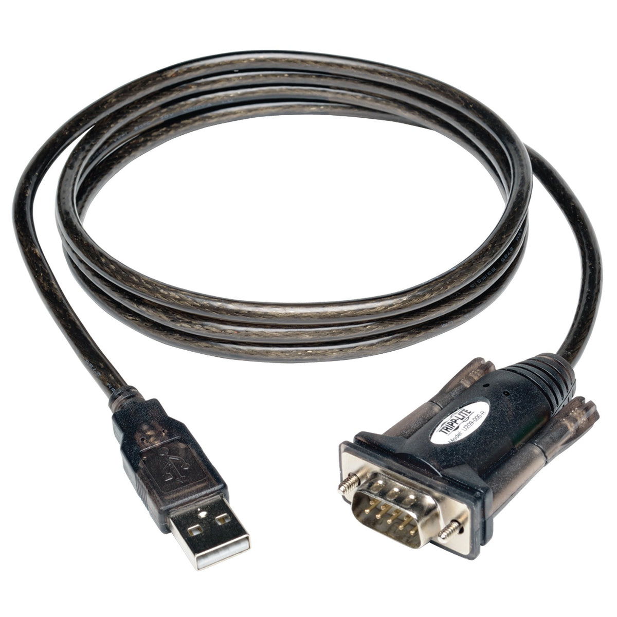 Tripp Lite by Eaton USB A-Male to DB9-Male Serial Adapter Cable