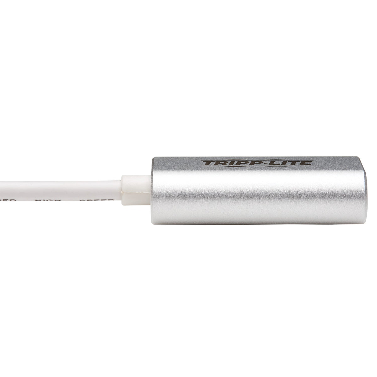 Tripp Lite by Eaton to 3.5-mm Stereo Audio Adapter, Silver - 4