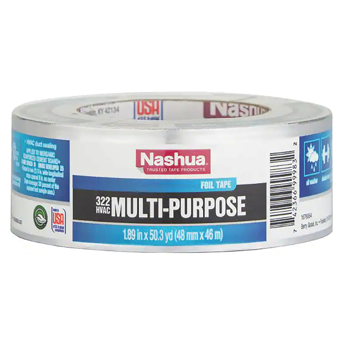 Nashua 322 Multi-Purpose Hvac Foil Tape - 3