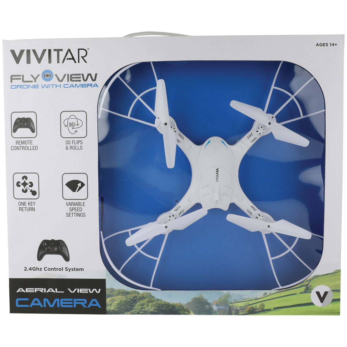 Vivitar DRC188 Camera Drone — White - 2