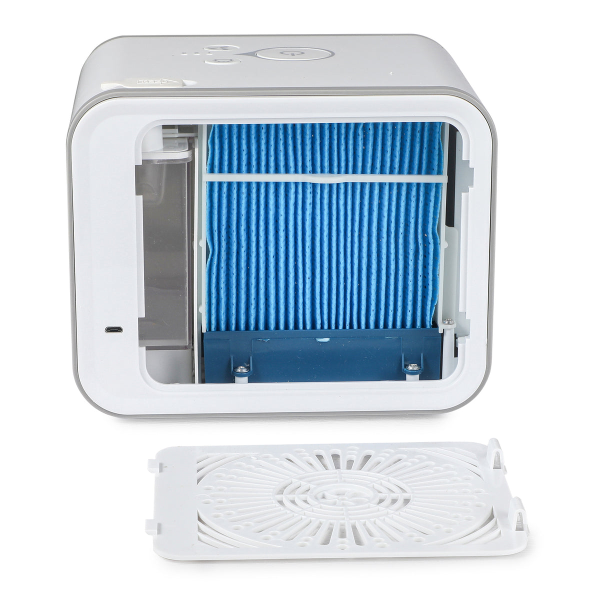 BLACK+DECKER 3-Speed Portable USB-Powered Desktop Evaporative Air Cooler - 14