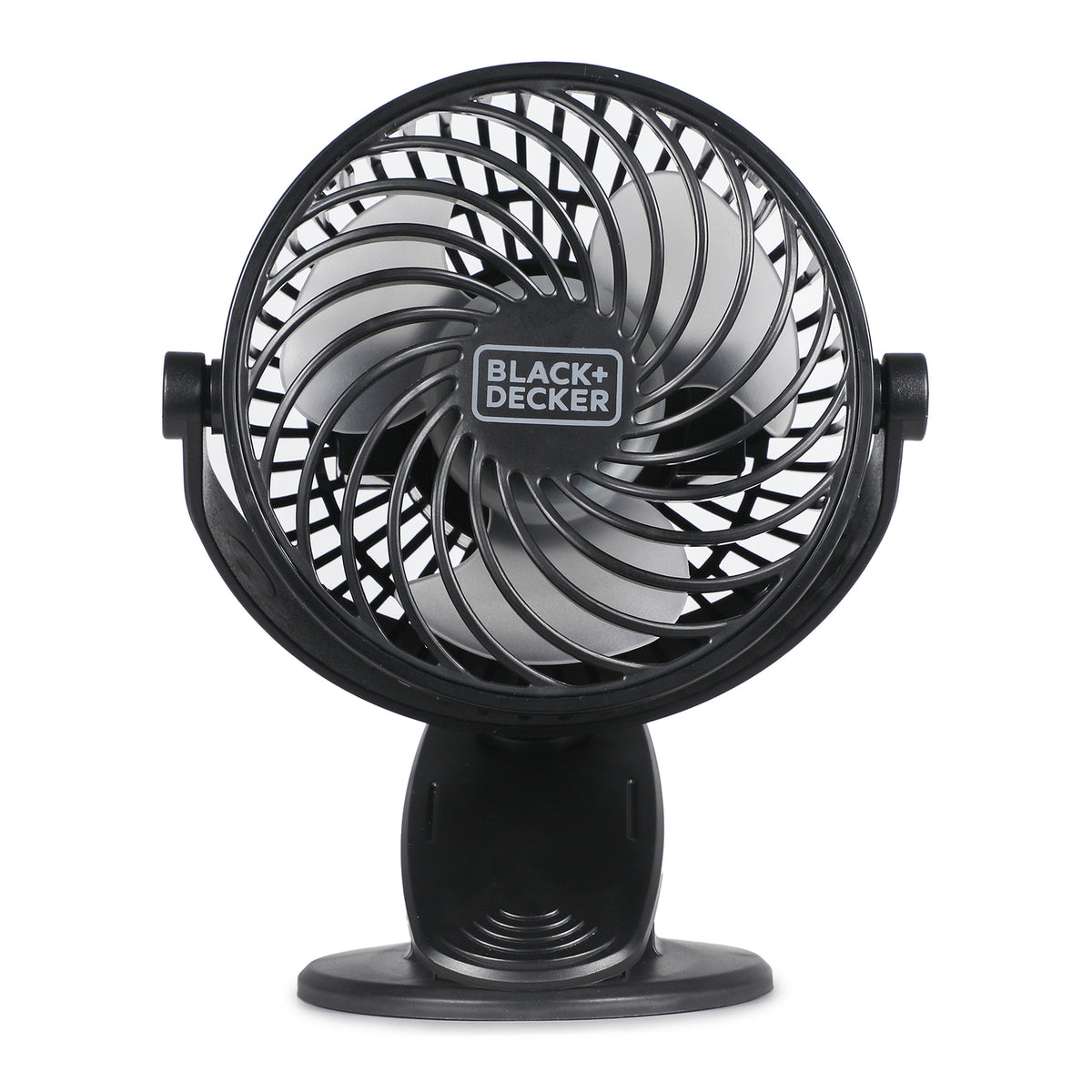 BLACK+DECKER 4-In. 3-Speed Portable USB-Powered Convertible Clip Fan