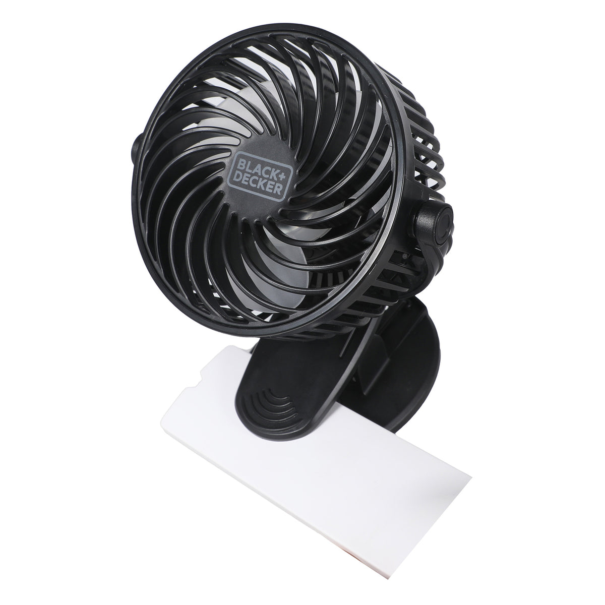 BLACK+DECKER 4-In. 3-Speed Portable USB-Powered Convertible Clip Fan - 4