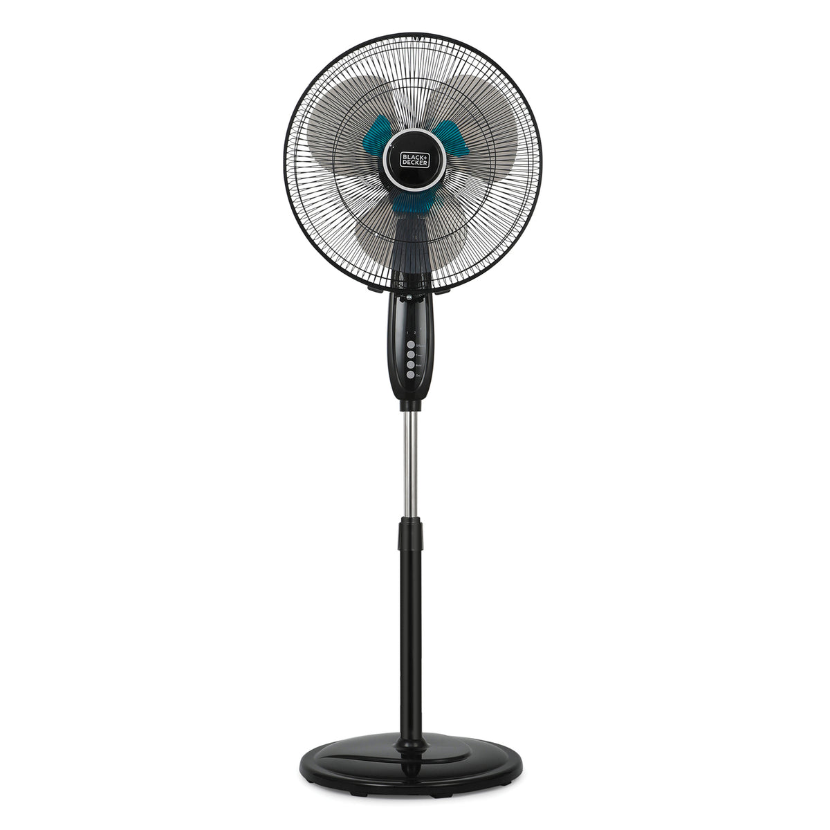 BLACK+DECKER 16-In. 3-Speed Dual-Blade Oscillating Stand Fan