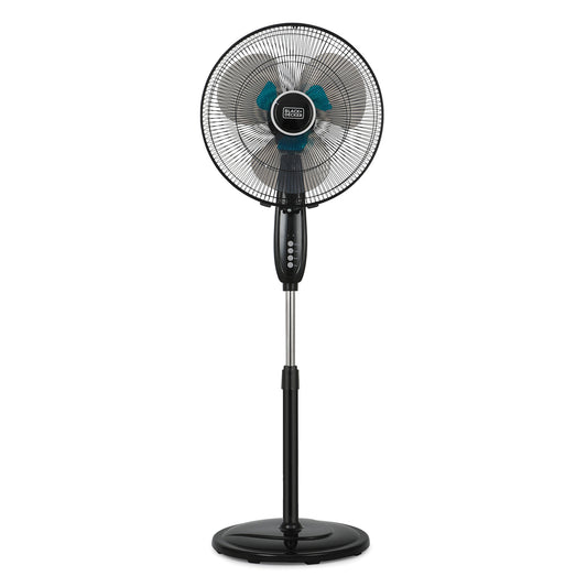 BLACK+DECKER 16-In. 3-Speed Dual-Blade Oscillating Stand Fan