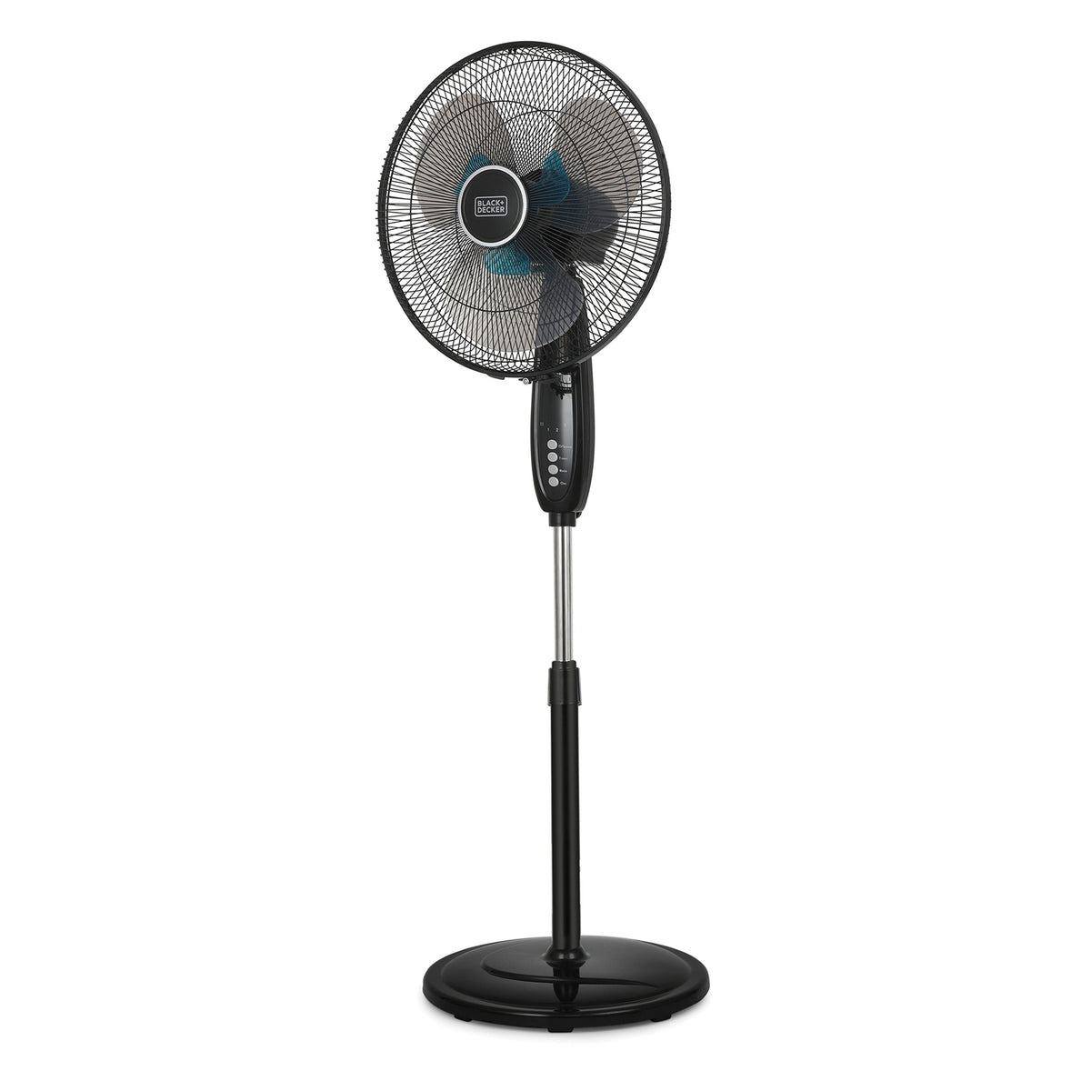 BLACK+DECKER 16-In. 3-Speed Dual-Blade Oscillating Stand Fan - 6