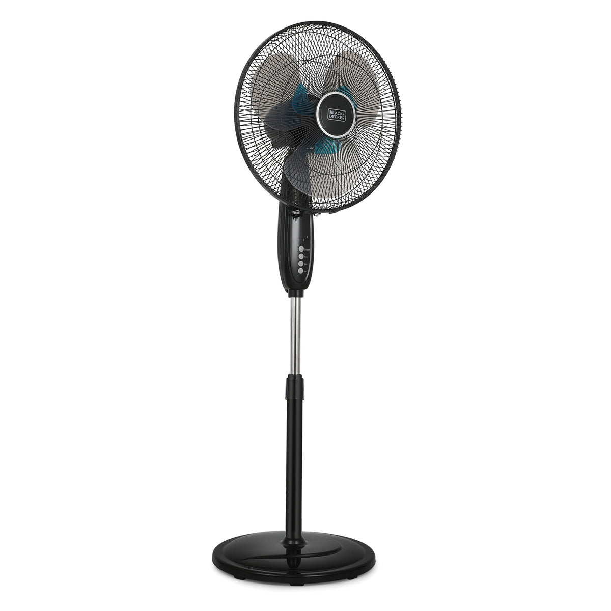 BLACK+DECKER 16-In. 3-Speed Dual-Blade Oscillating Stand Fan - 3
