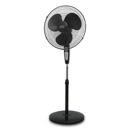 BLACK+DECKER 18-In. 3-Speed Oscillating Stand Fan