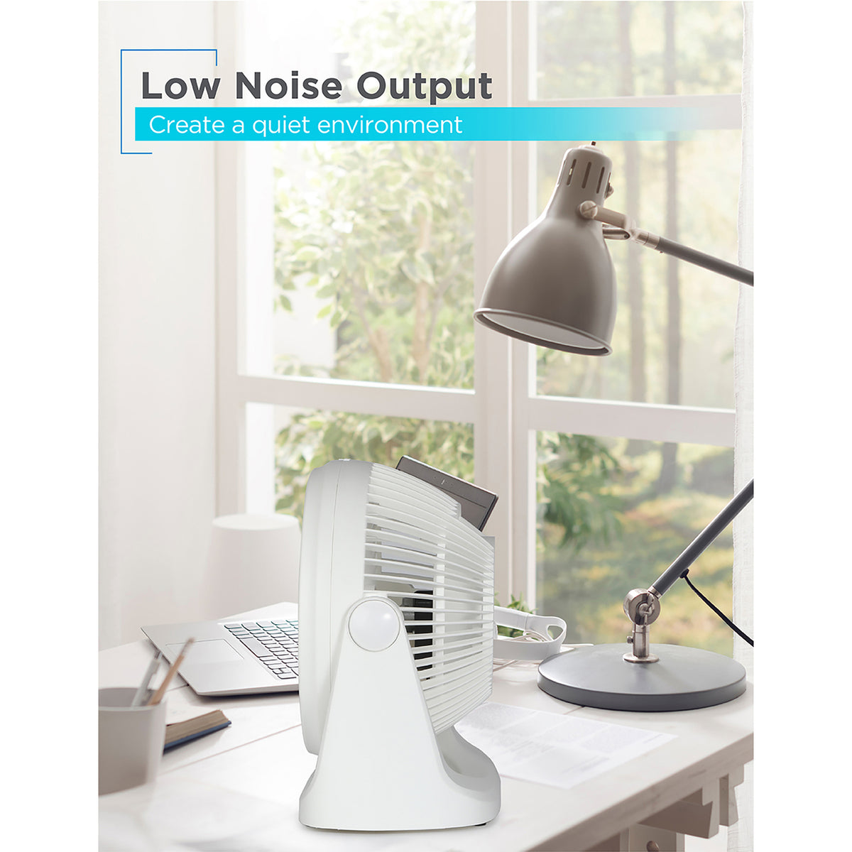 BLACK+DECKER 7-In. 3-Speed Portable Turbo Table Fan - 7