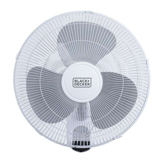 BLACK+DECKER 16-In. 3-Speed Oscillating Wall Fan